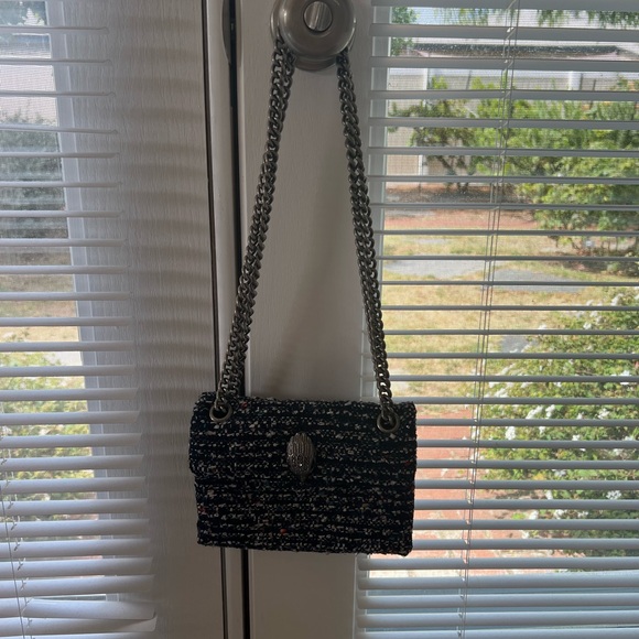Kurt Geiger Mini Kensington Tweed Purse - Picture 4 of 12